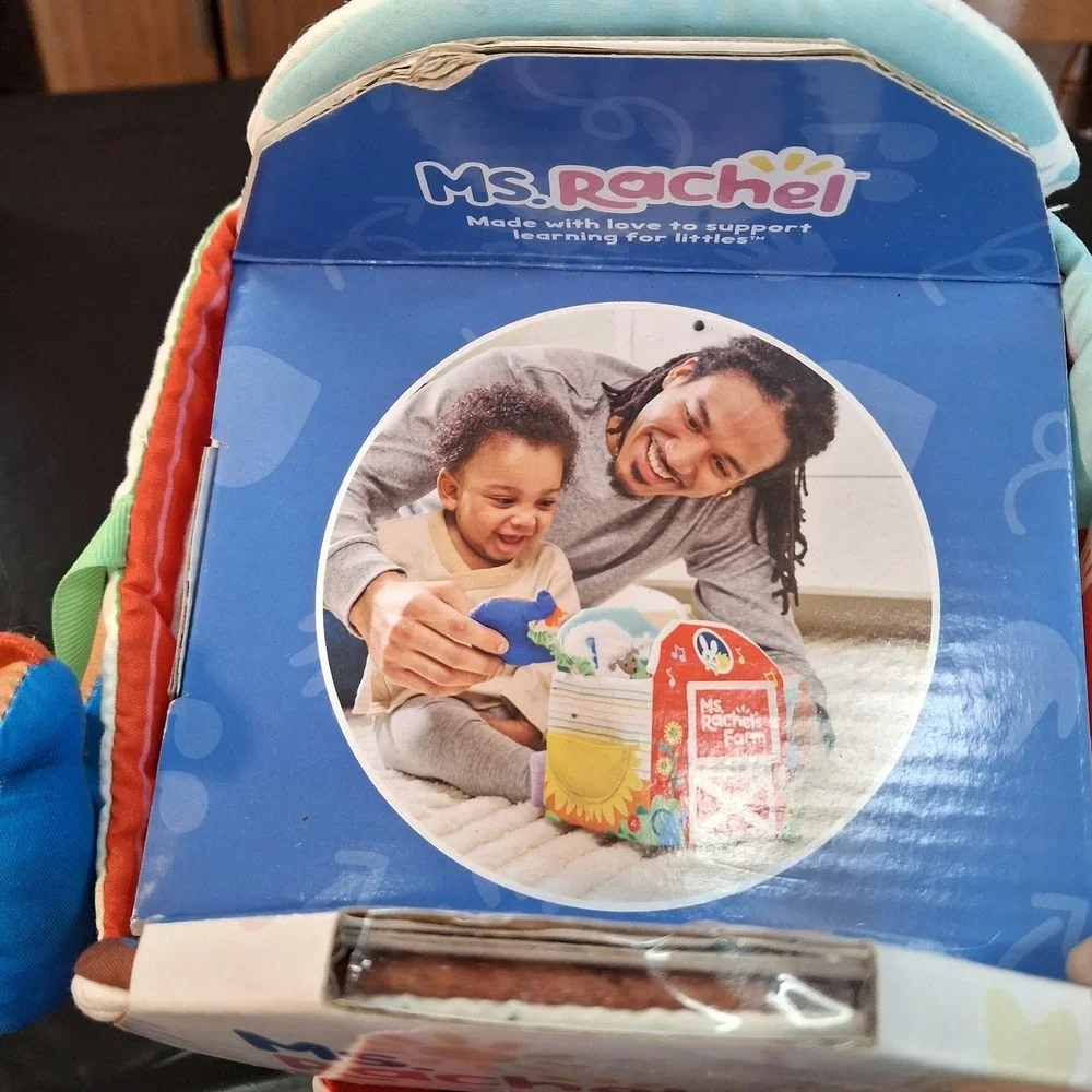 Ms. Rachel Sensory Learning Farm Unisex Baby OS Multicolor Gund Baby Toy NEW